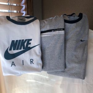Lot of 3 men’s Nike tees